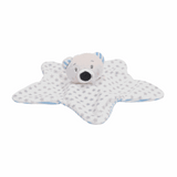 Pluche Knuffeldoekje Beer/Ster - Blauw | Fantastic Gifts Shop