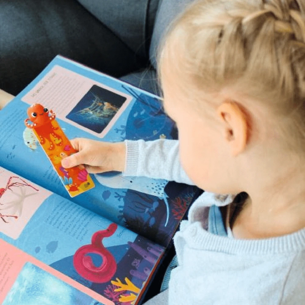 3D Boekenlegger "Haai"