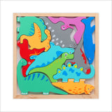 3D Puzzel - Balansspel - Dino's | Fantastic Gifts | 6097200585547