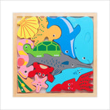 3D Puzzel - Balansspel - Zeedieren | Fantastic Gifts | 6097200312365