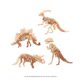 3D Puzzel - Dinosaurus 4 assorti | Fantastic Gifts | 8711866260966