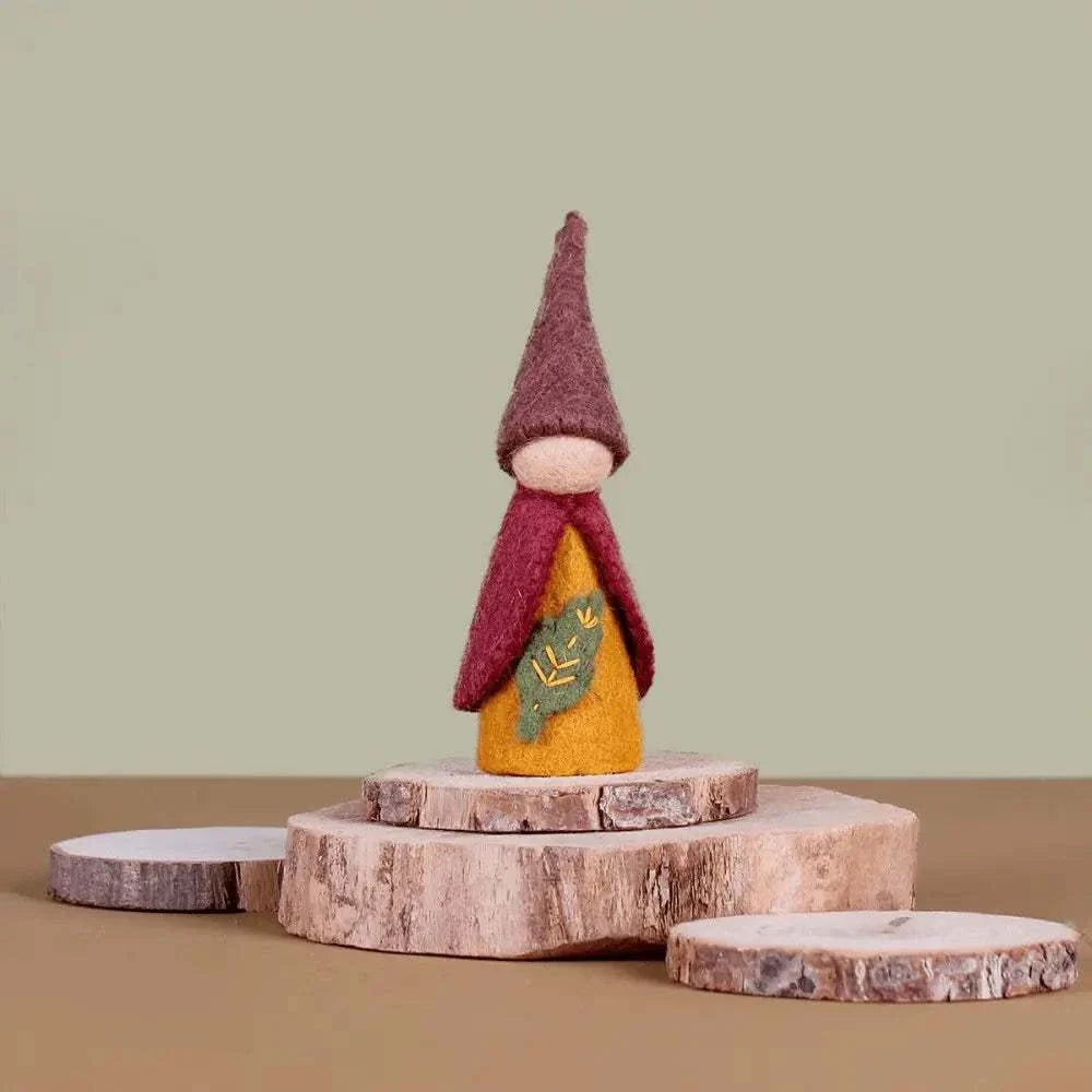 Bospoppetje - Herfstblad