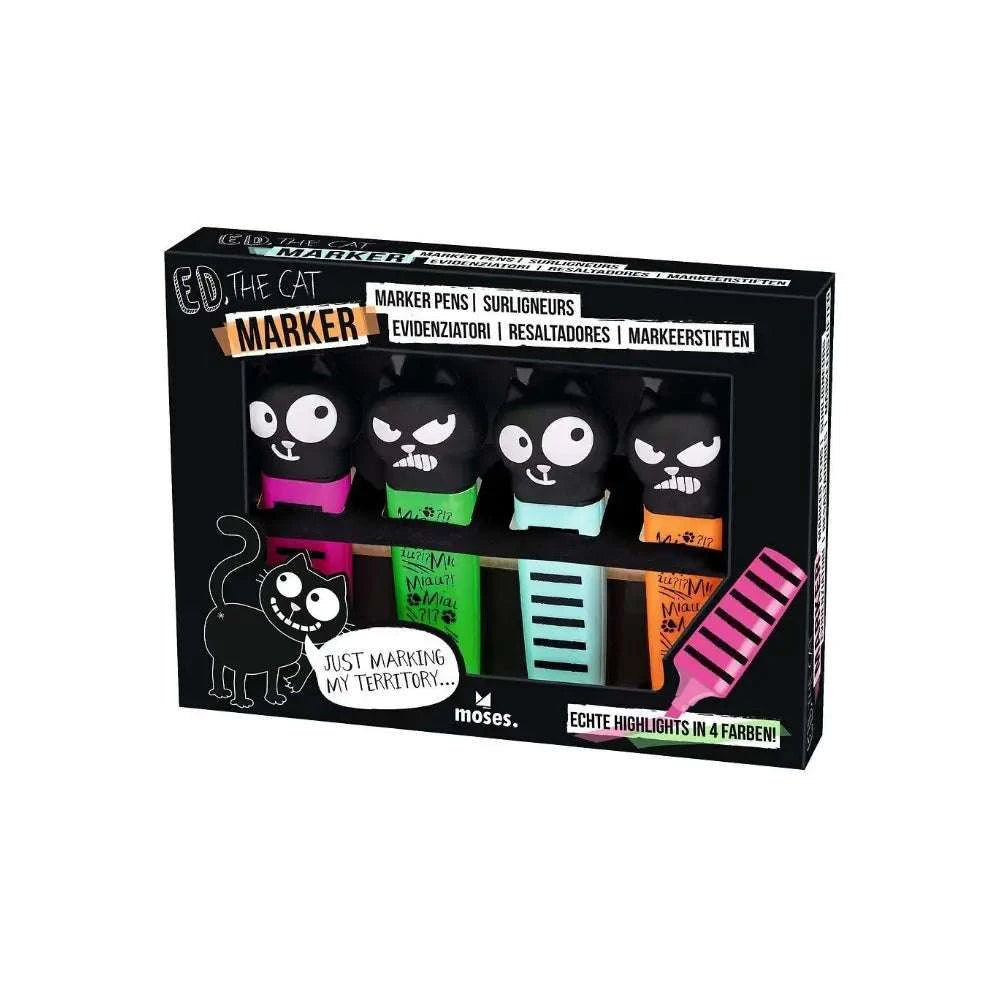Ed the Cat - Markeerstiften | Fantastic Gifts