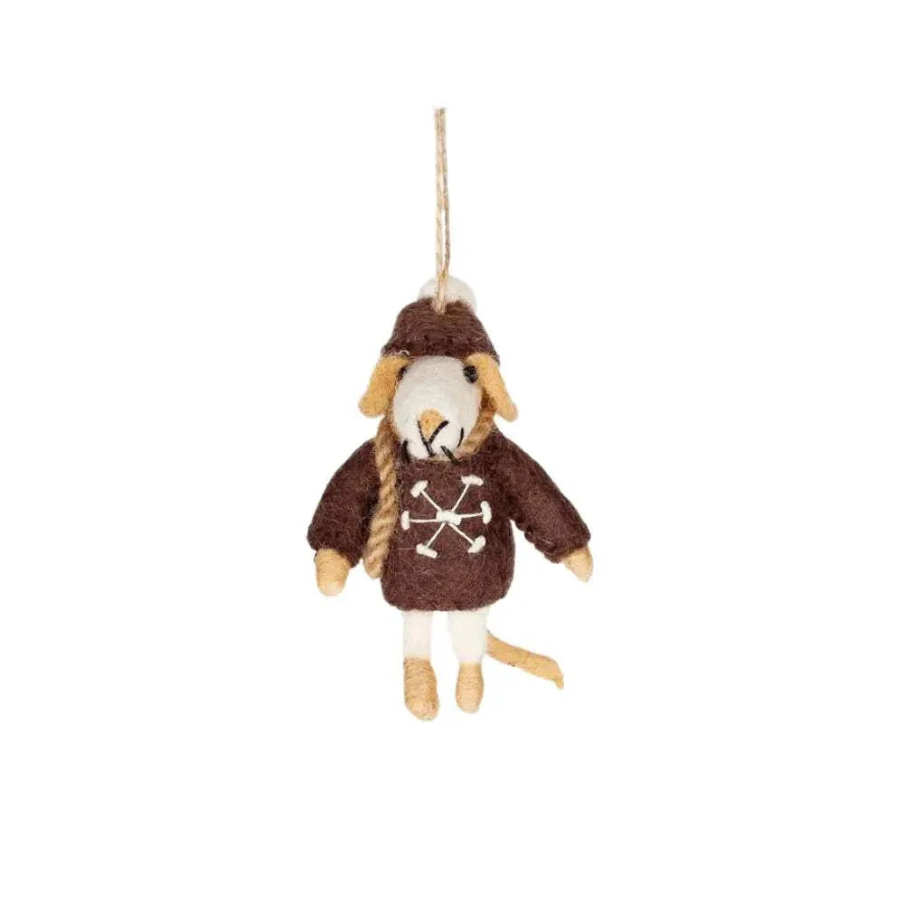 Hanger - Muis Donkerbruin