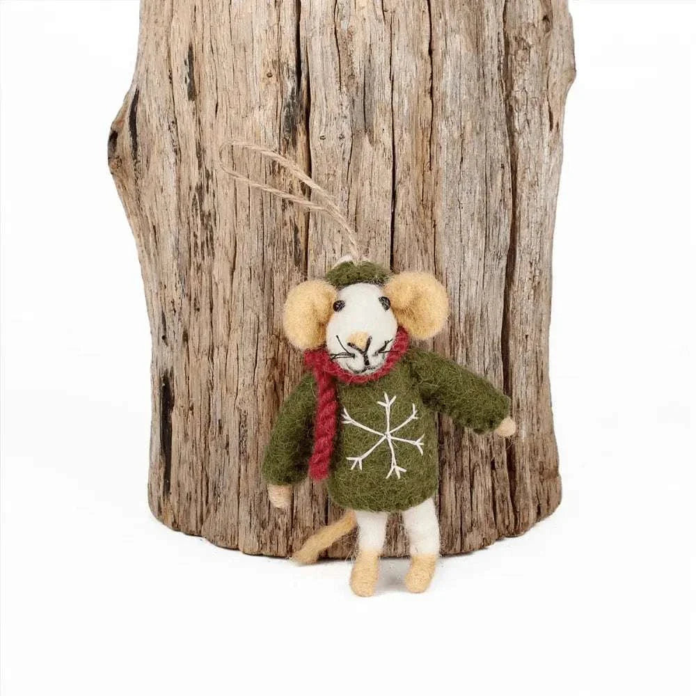 Hanger - Muis Donkergroen