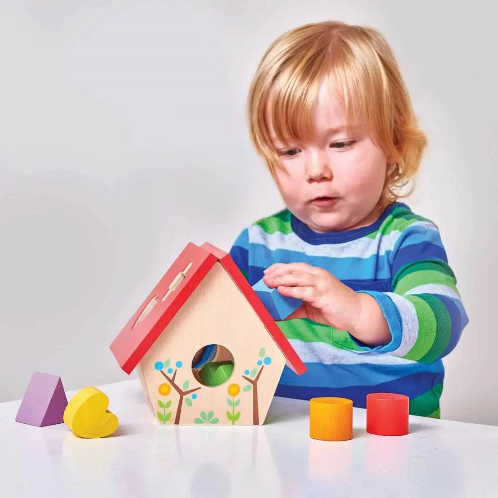 Houten Vormen Vogelhuisje | Fantastic Gifts