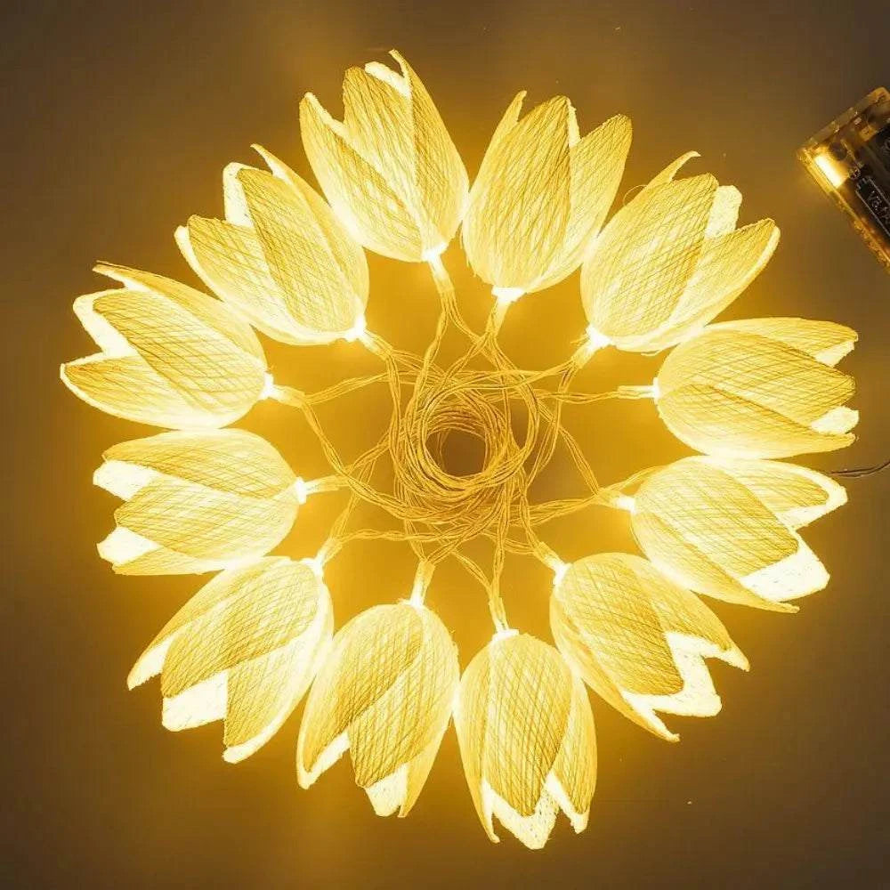 Lichtketting - Tulpen | Fantastic Gifts