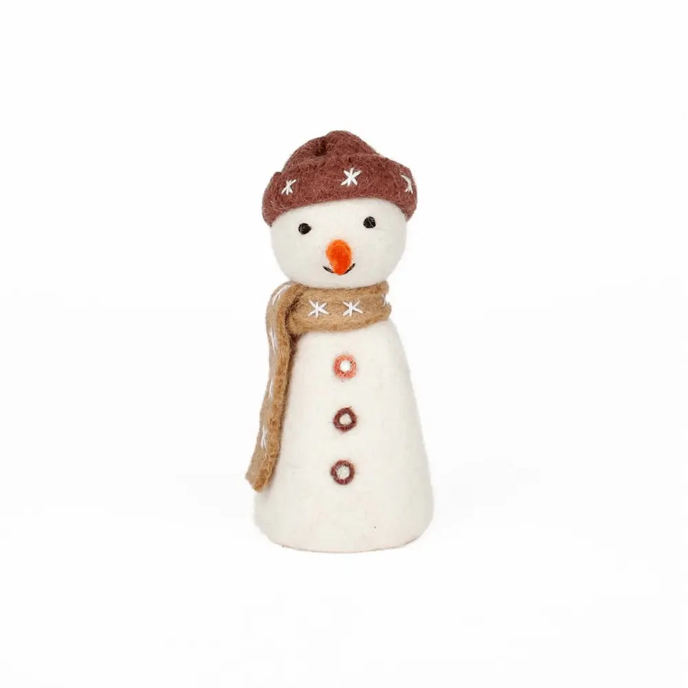 Sneeuwpop - Bruin | Fantastic Gifts Shop