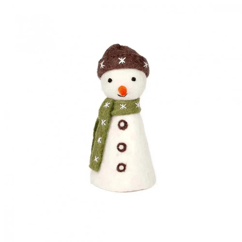 Sneeuwpop - Donkerbruin | Fantastic Gifts Shop