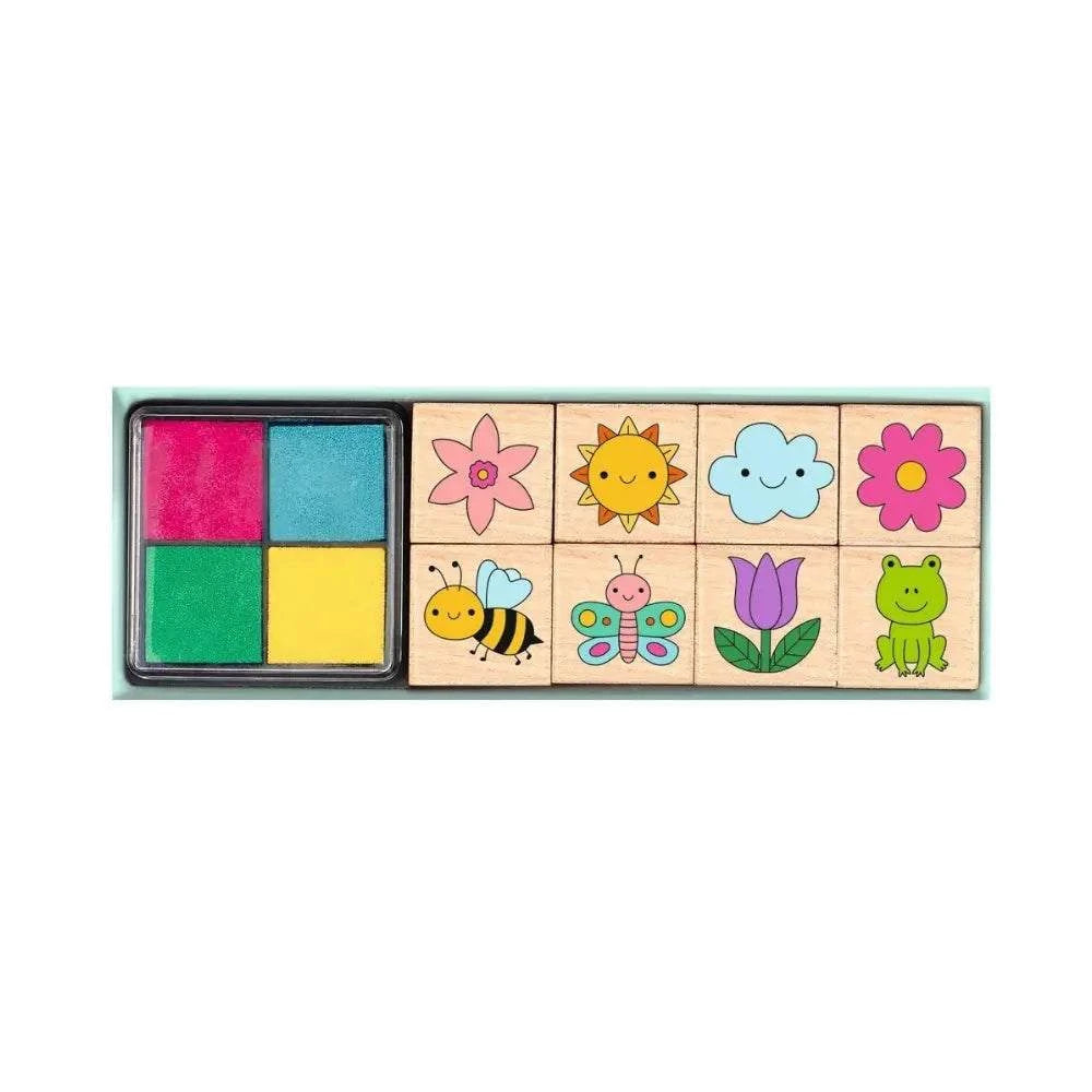 Stempelset - Bloementuin | Fantastic Gifts