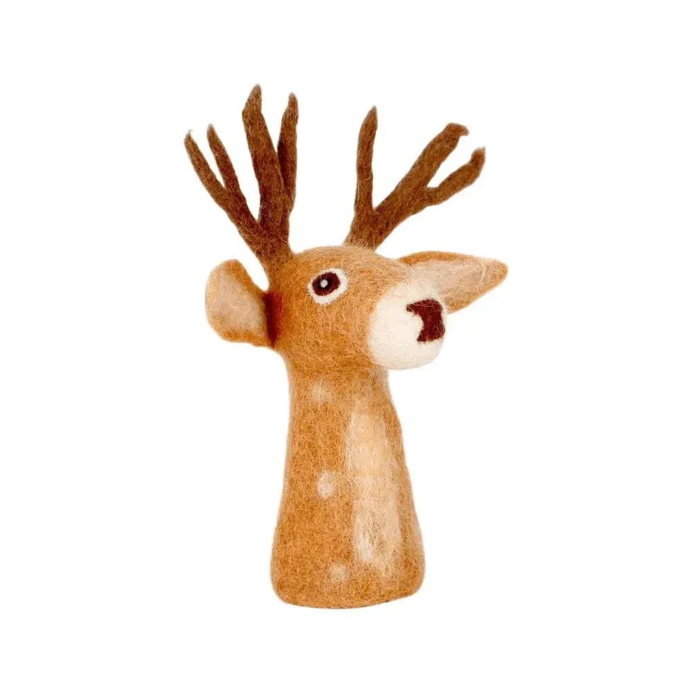 Handpop/Eiwarmer - Bruin Hert | Fantastic Gifts Shop