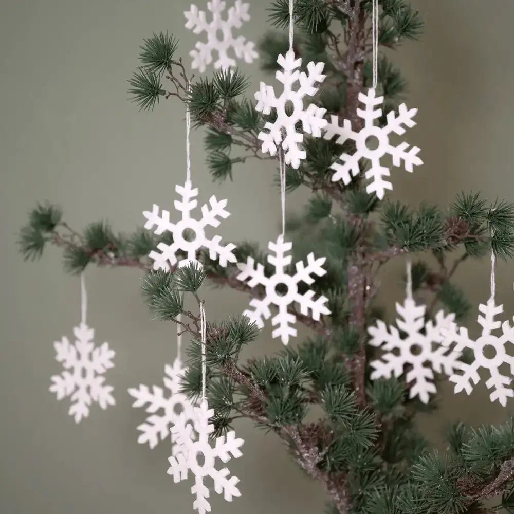 Hanger - Sneeuwvlok 5 stuks | Fantastic Gifts Shop