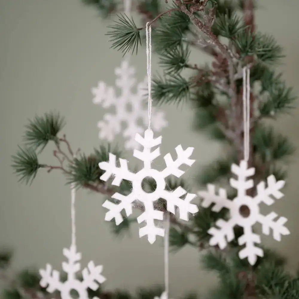 Hanger - Sneeuwvlok 5 stuks | Fantastic Gifts Shop