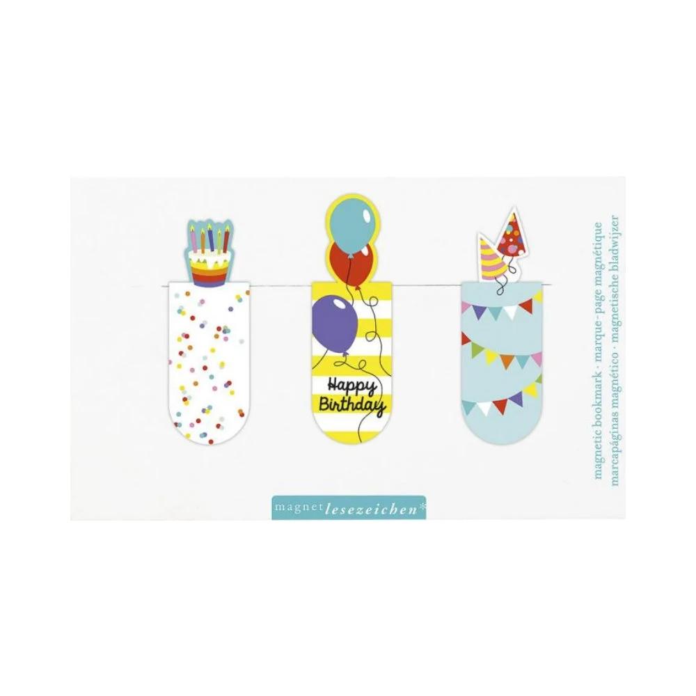 Moses Magnetische Boekenlegger "Happy Birthday"