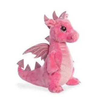 Sparkle Tales Dahlia Roze Draak 30,5 cm | Fantastic Gifts