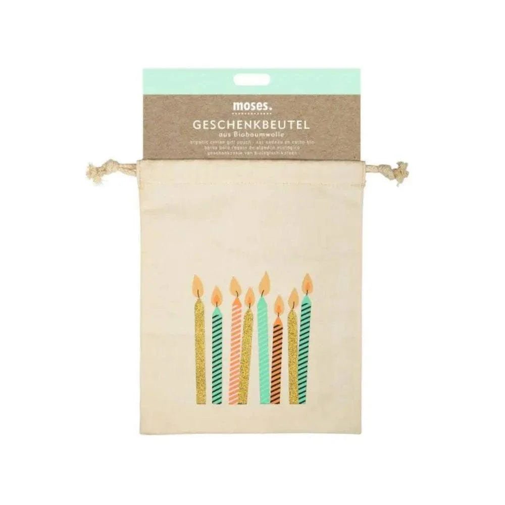 ECO Geschenkzak - "Kaarsjes" | Fantastic Gifts Shop