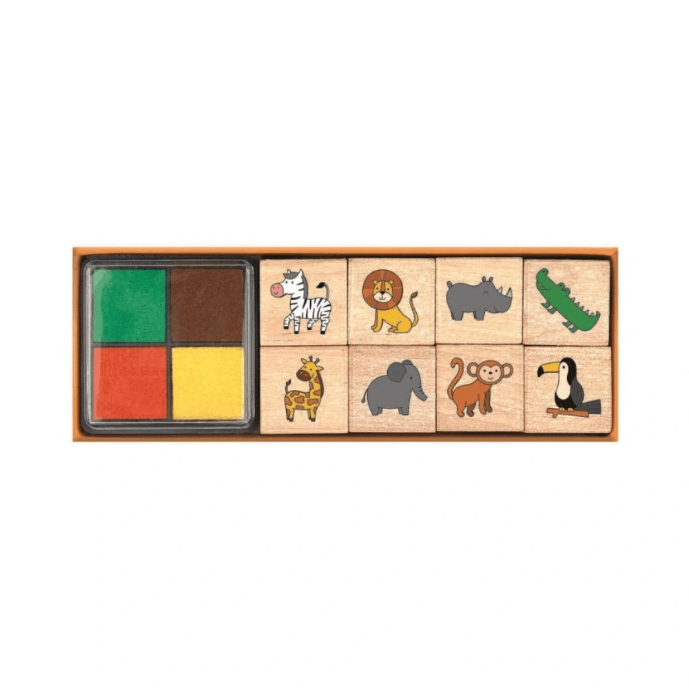 Stempelset "Dierentuin" | Fantastic Gifts Shop