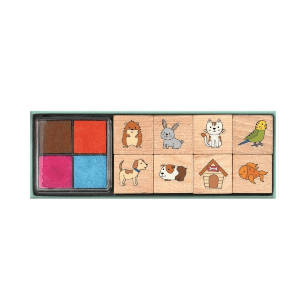 Stempelset "Huisdieren" | Fantastic Gifts Shop